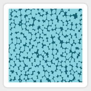 Incidental Turquoise Pattern Sticker